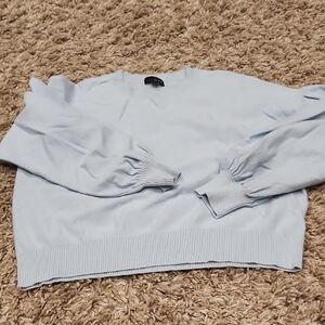 Lucy Paris Light Blue Crop Top